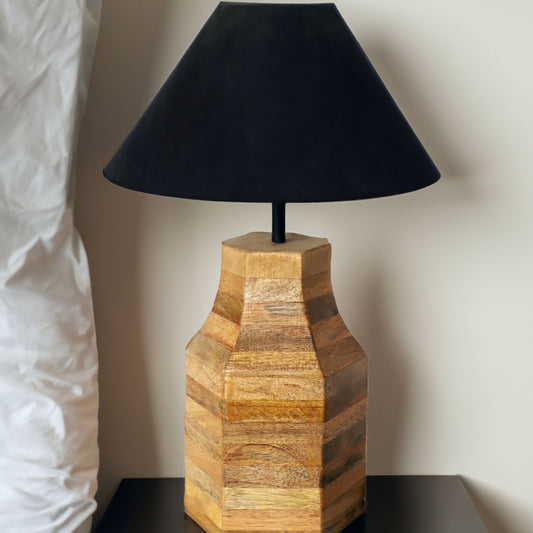 HANDMADE WOODEN LAMP